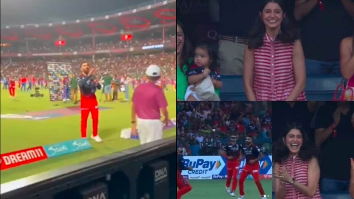 IPL 2023: Virat Kohli Special Gesture For Wife Anushka Sharma Leaves Her Blushing; Watch Video