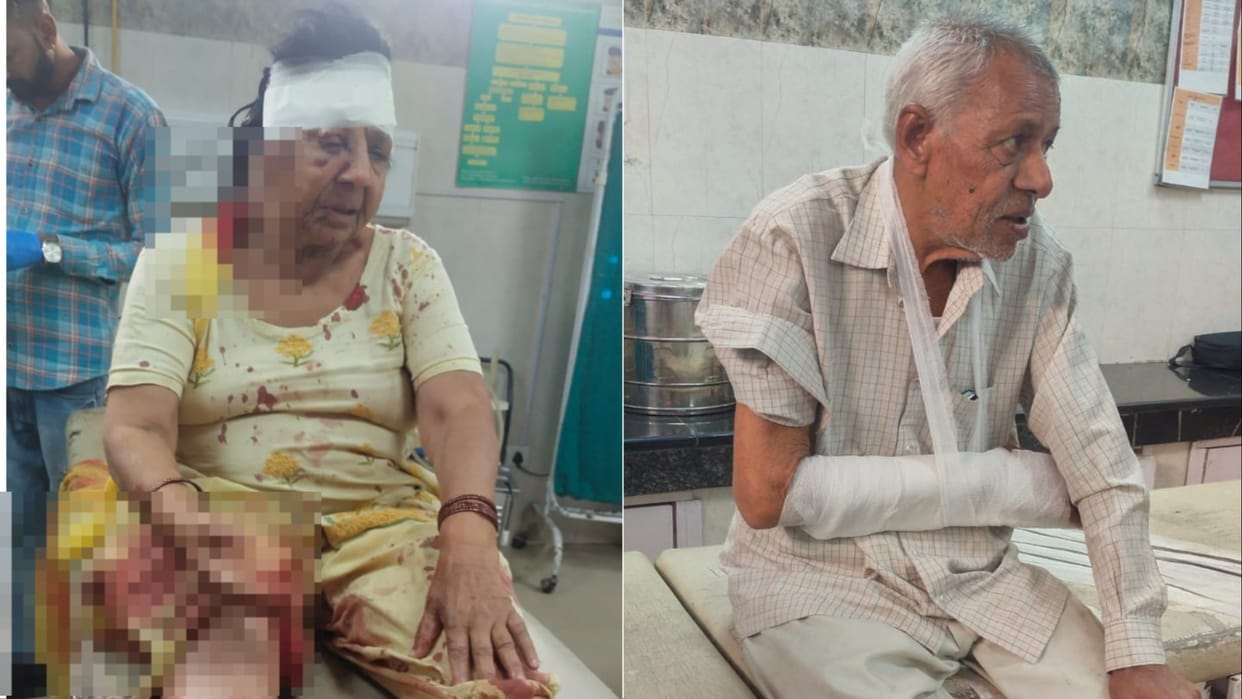 Son brutally beat parents in land dispute in Ambala