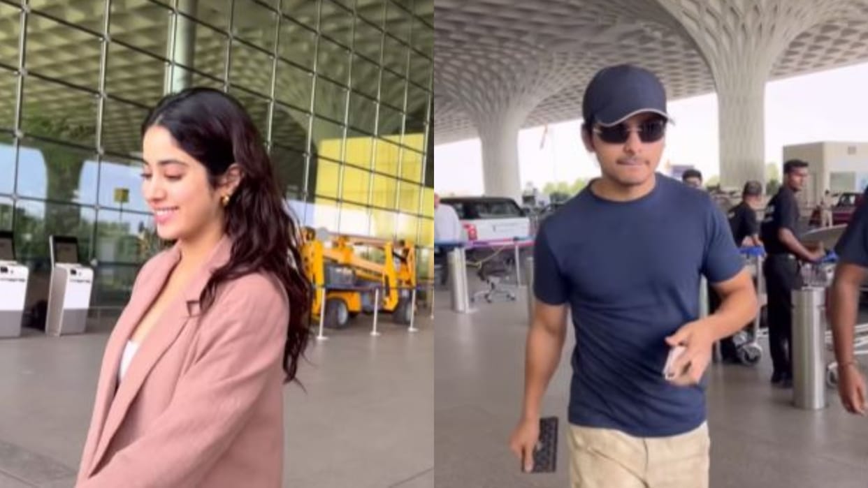 Janhvi Kapoor and Shikhar Pahariya take off for their summer vacation airport look goes viral see here