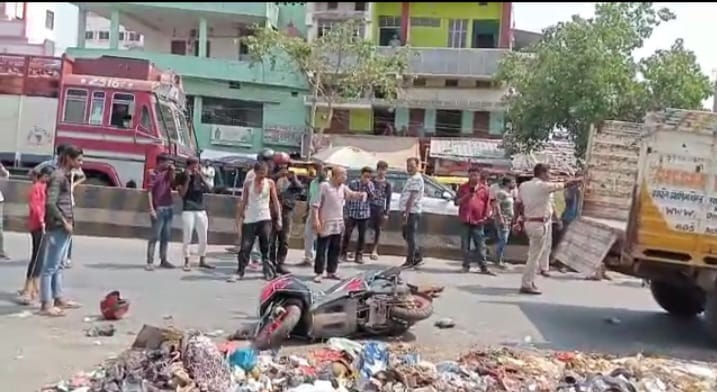 Patna: Accident in Phulwarisharif, mother's death, daughter's condition critical