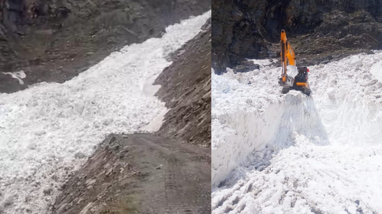 himachal weather update avalanche in sach pass chamba