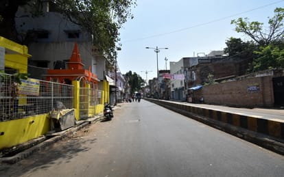 Atiq-Ashraf massacre: After three years, undeclared lockdown once again seen in Sangam city, silence remained
