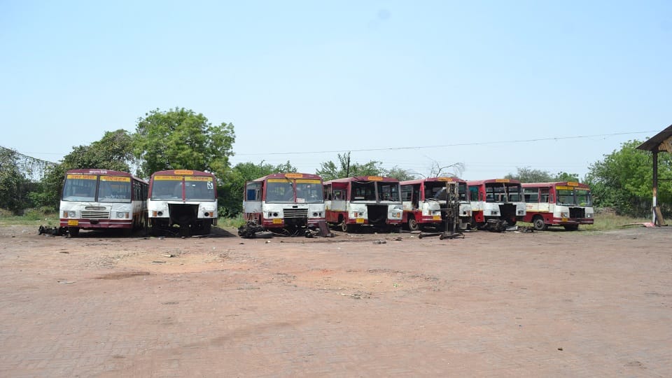 Five roadways buses auctioned new ones available