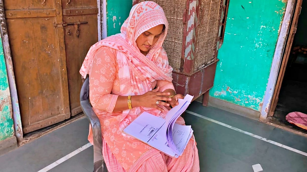 Wife wandering for compassionate job after Shyoram Gurjar's death