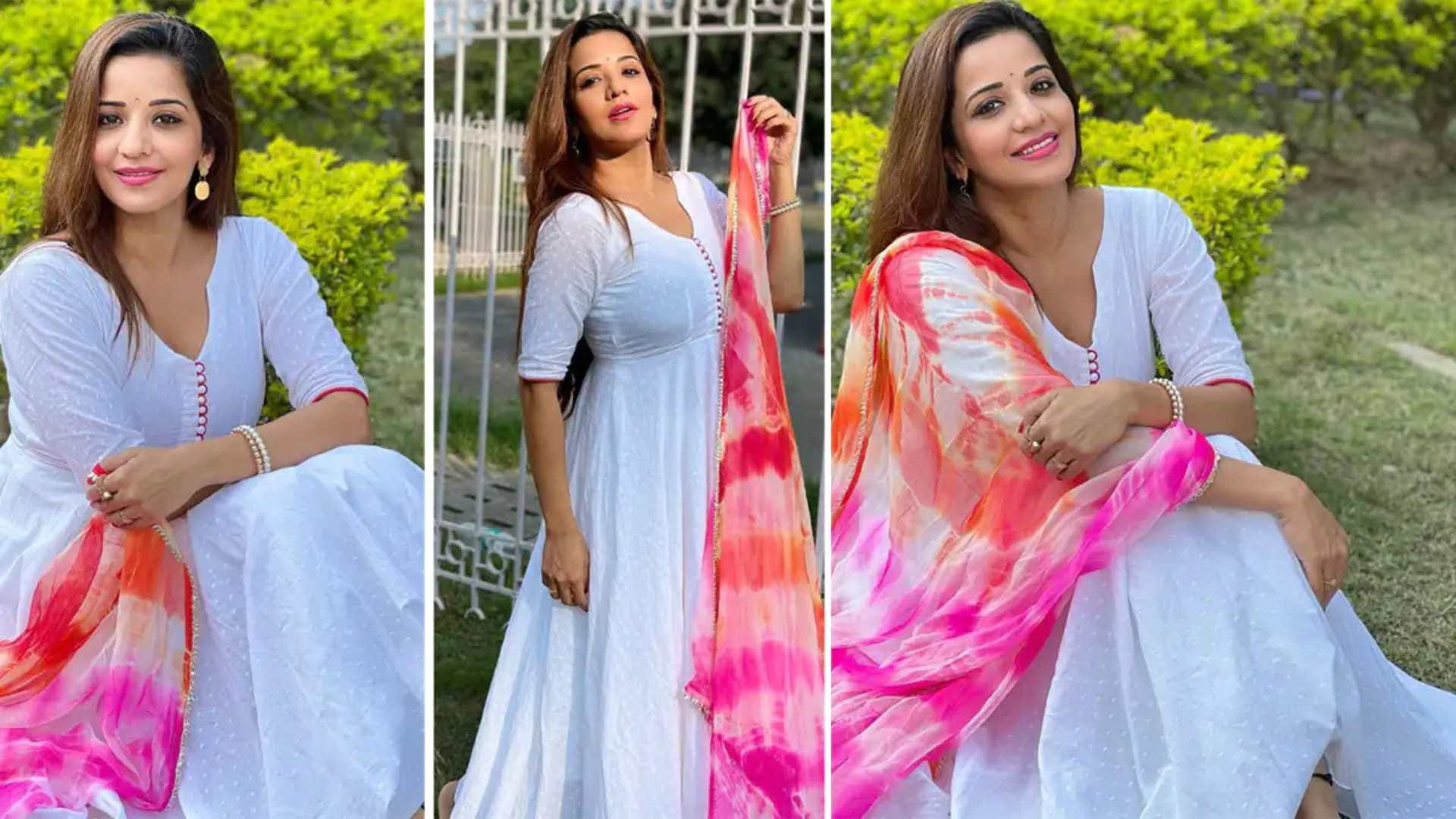 Chaitra Navratri 2024 bollywood actress inspired makeup and outfit for puja