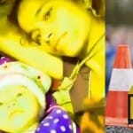 डंपर ने मां-बेटी काे कुचला।