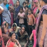 घटनास्थल पर रोते-बिलखते परिजन