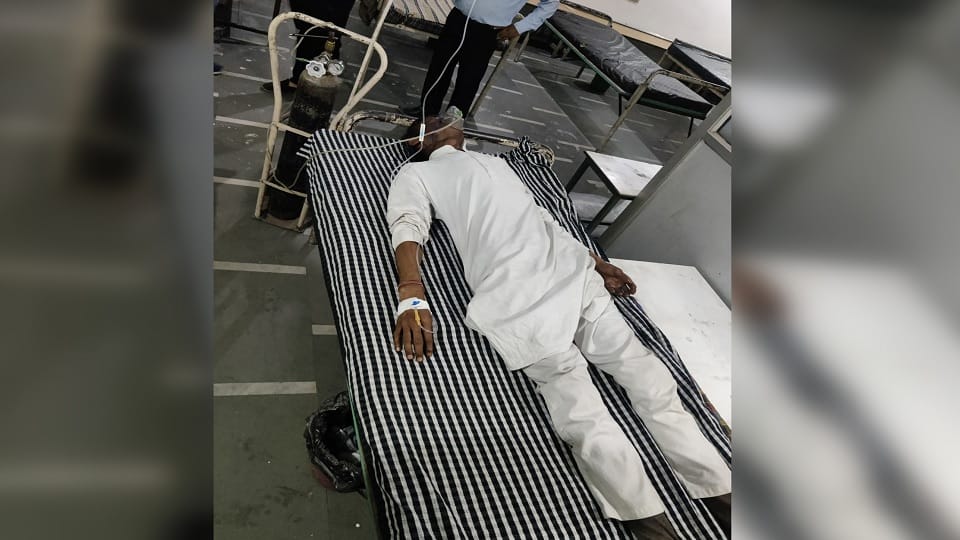 Angry BJP leader ate poison after being denied ticket for the post of councilor