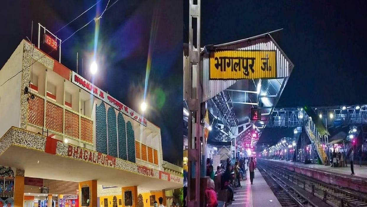 Bihar: After Patna, now dirty talk, porn, obscene words were running on the LED screen of Bhagalpur Junction