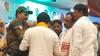 Threatened ex-serviceman in the name of Scindia, serious allegations against BJP leader