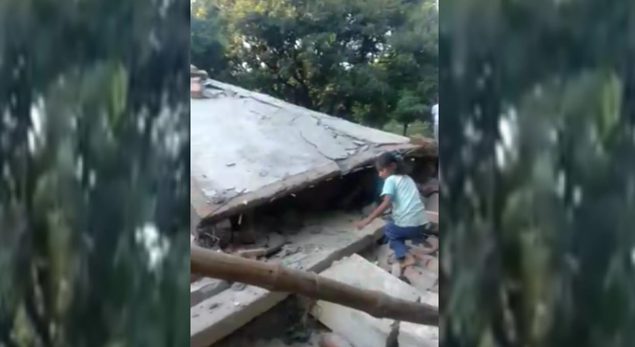 Lucknow News: Gas cylinder explodes, house destroyed, condition of one critical