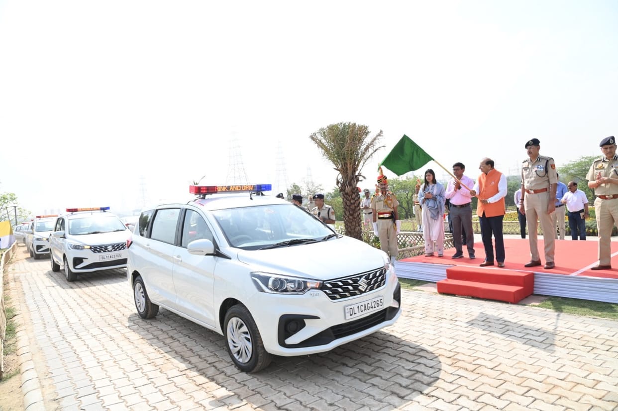 Delhi Police inducts 250 Maruti Suzuki Ertiga MPV and Mahindra Bolero SUV to its fleet