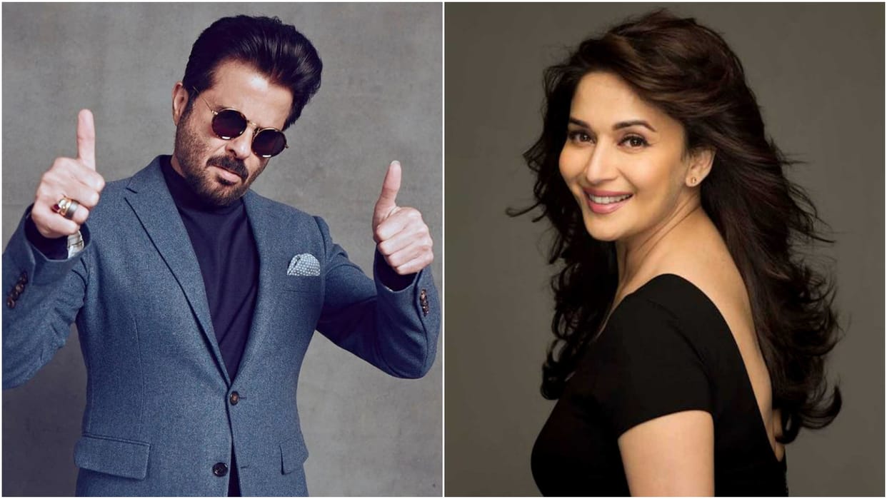 Madhuri Dixit danced on the song ek do teen at the award show anil kapoor praise actress
