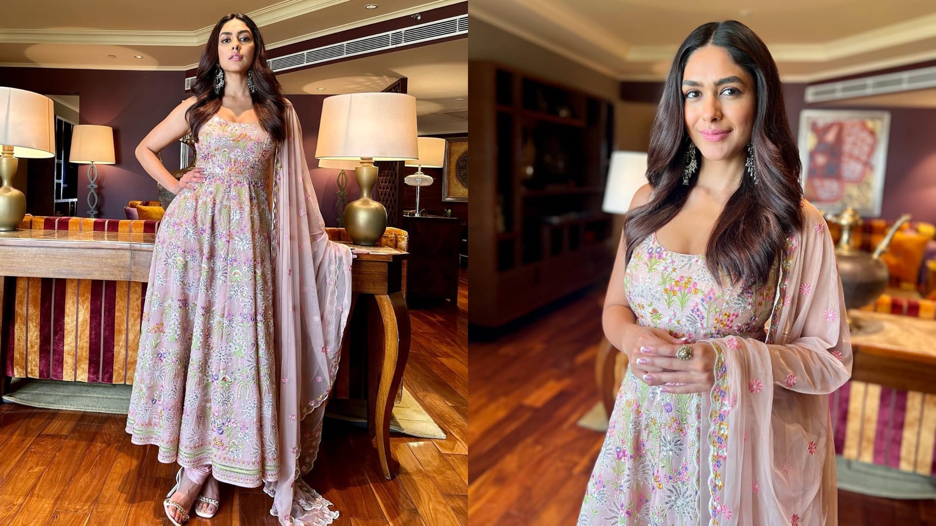 Fashion best outfit of actress Mrunal Thakur see photos here for Eid 2023