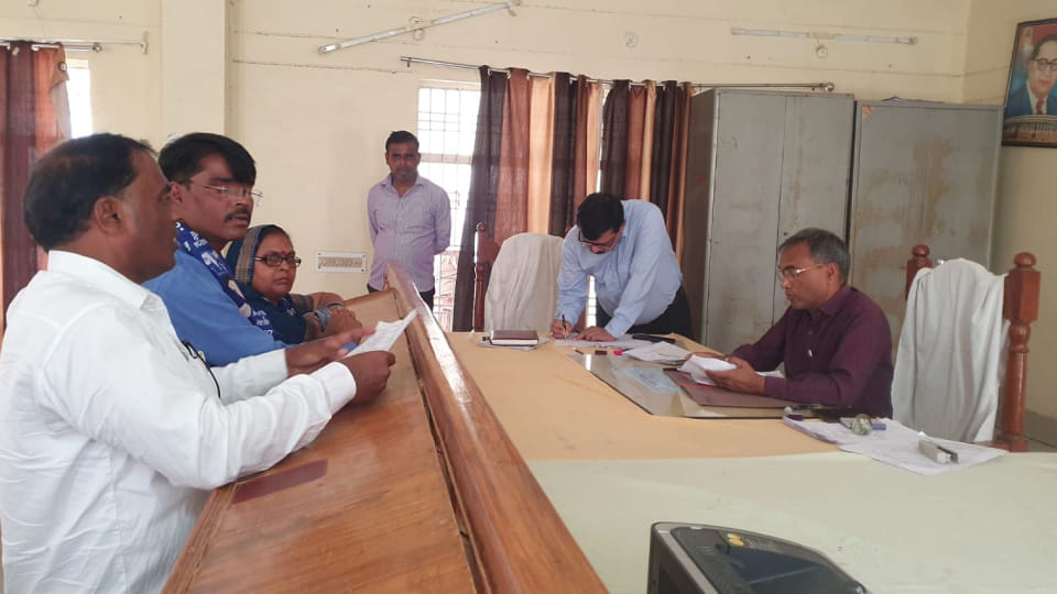 twenty six nomination papers were submitted for chairman and one hundred twenty nine for member In Mainpuri