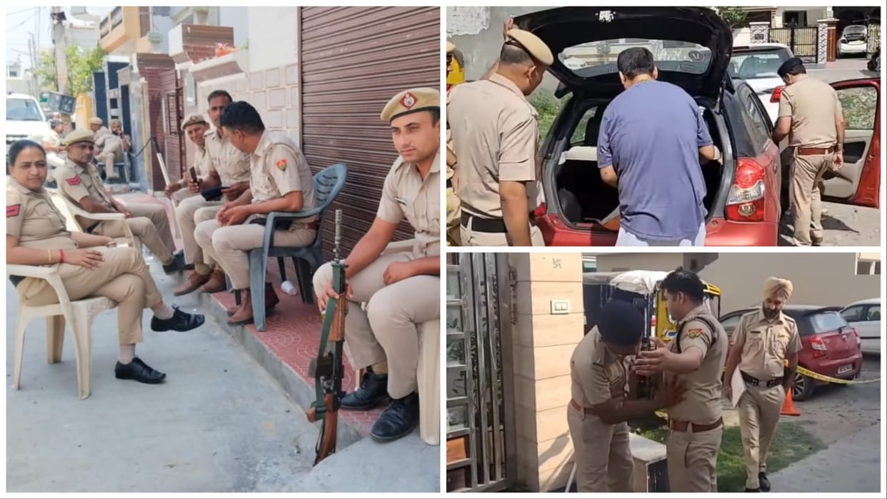 Yamunanagar: Police operation Prahar, recovered Rs 39 lakh and illegal weapons