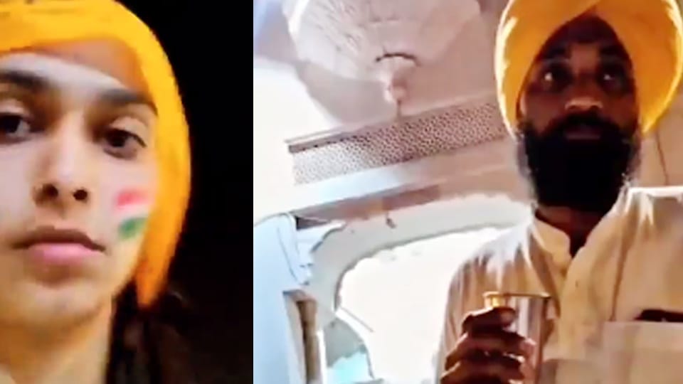 Video of Girl who was stopped to pay obeisance at Sri Harmandir Sahib in Amritsar viral