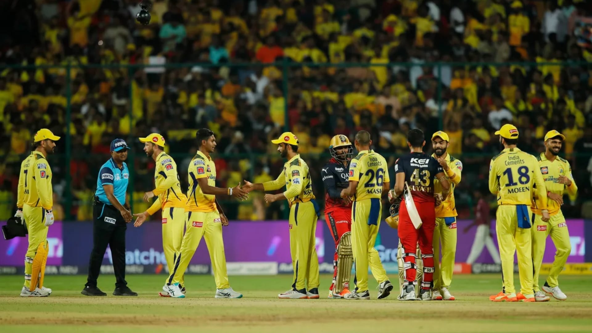 RCB vs CSK IPL Highlights Royal Challengers Bangalore vs Chennai Super Kings Match Scorecard Updates in Hindi