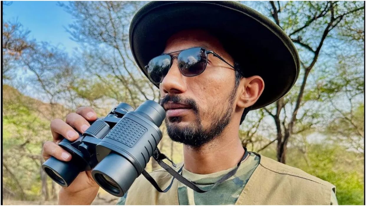 Shyam Rangeela copying pm modi forest department gave notice to comedian