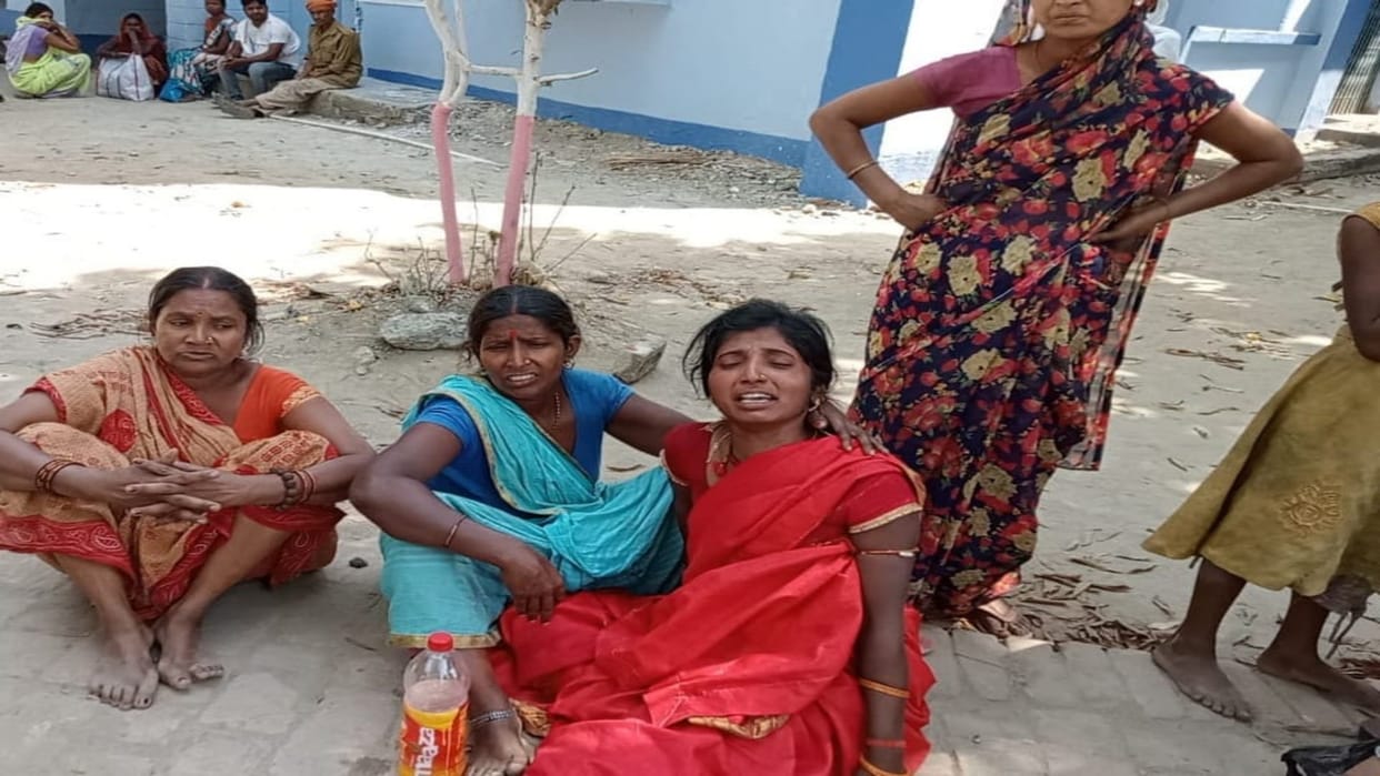 Young man died due to collision with an unknown vehicle in Nalanda, his wife died of illness six months ago