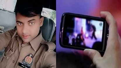 पापी पति का कारनामा: महिला के साथ कमरे में गुलछर्रे उड़ा रहा था सिपाही, घरवाले ने वीडियो किया अपलोड, फिर हुआ ये The constable was having fun with the woman in the room, husband uploaded the video, SP ordered suspension
