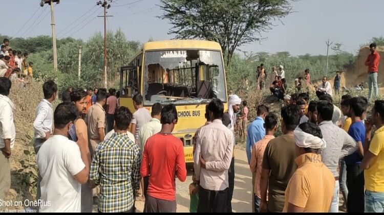 Innocent child dies due to speeding school bus collision in Agra