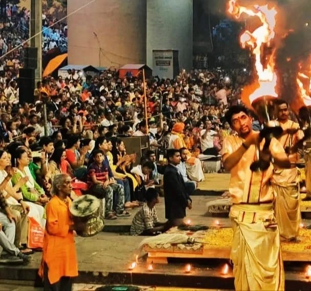 G20 delegates were delighted to see Ganga Aarti, welcomed with conch shells, danced fiercely on folk dance