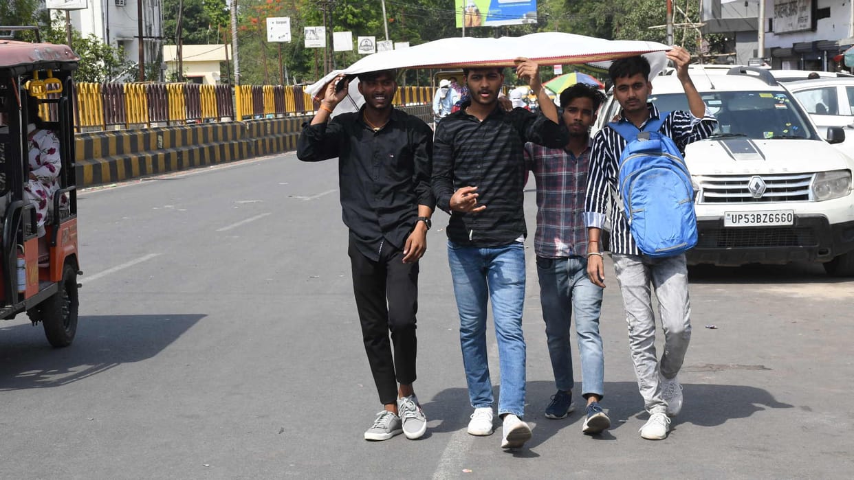 Heat wave will continue even today, temperature can cross 44