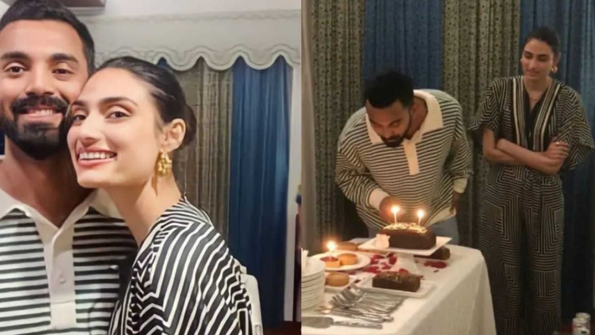 KL Rahul Birthday Actress Athiya Shetty Shared Romantic Photos with Husband See Post here