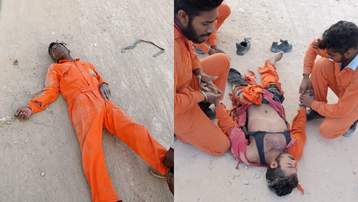 Accident in Barmer Pachpadra Refinery, two laborers were struck by lightning