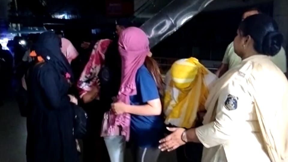 Prostitution was being run under the guise of spa center