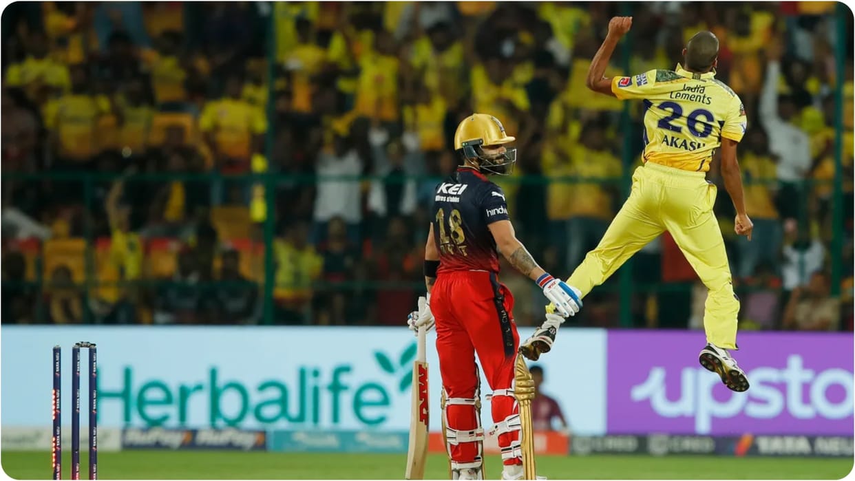 Virat Kohli fined 10 percent of Match fee for level one offence in CSK vs RCB match