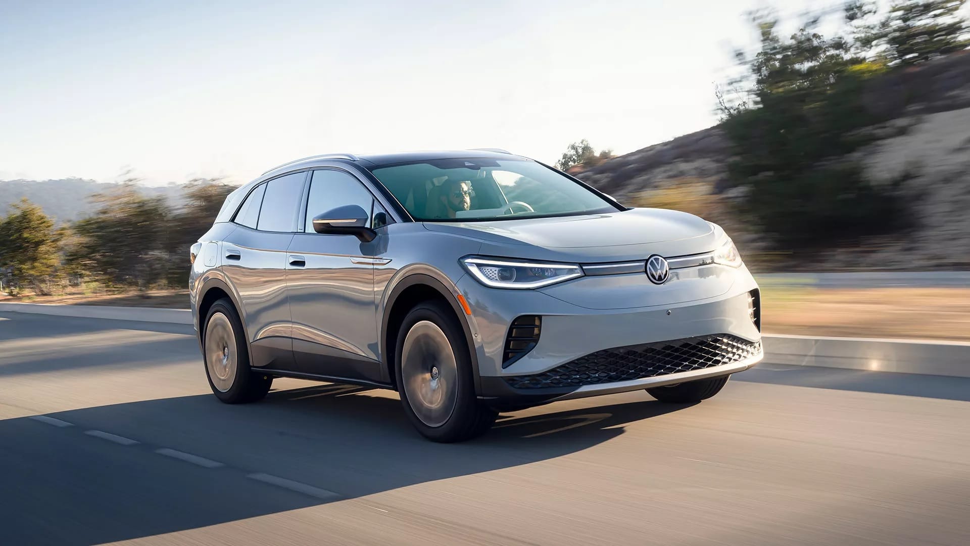 Volkswagen ID.4 EV showcased in India Volkswagen is planning to launch ID.4 electric crossover in India