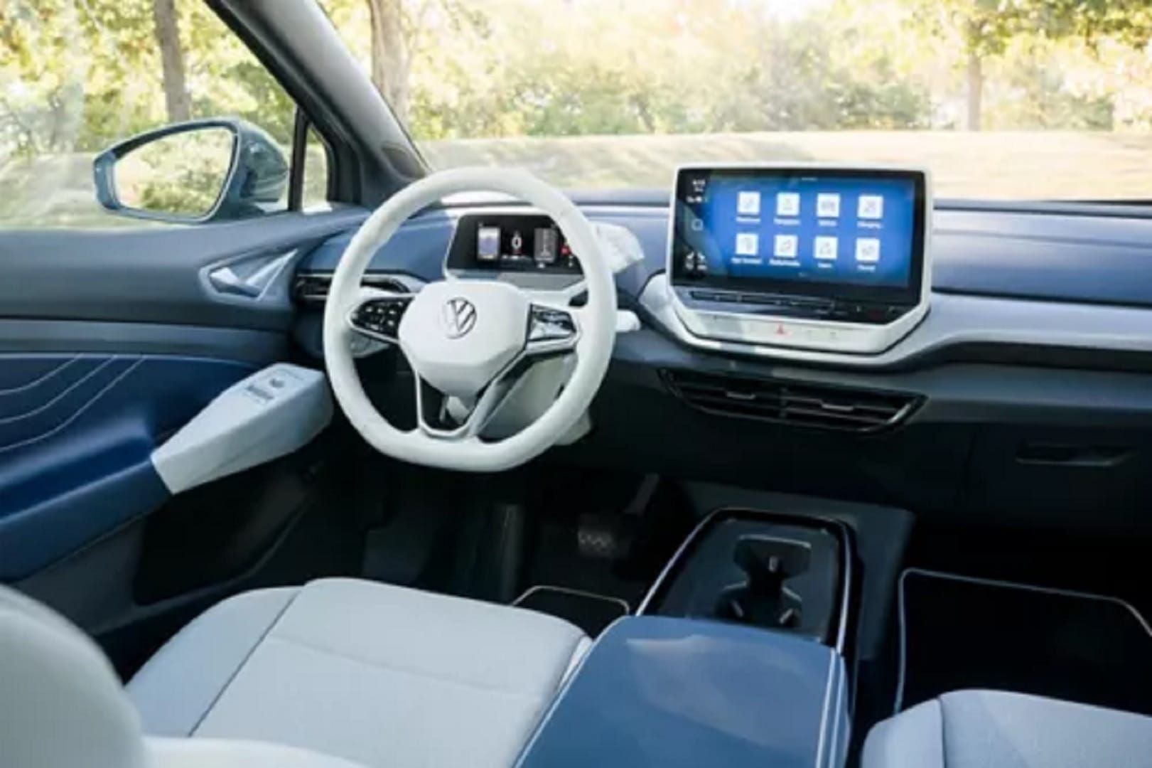 Volkswagen ID.4 EV showcased in India Volkswagen is planning to launch ID.4 electric crossover in India