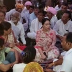 सांसद दीया कुमारी ने परिजनों से की मुलाकात।