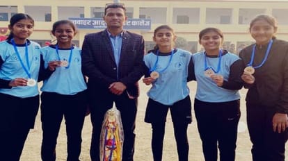 six daughters of varanasi including two sisters selected for National Netball Competition,