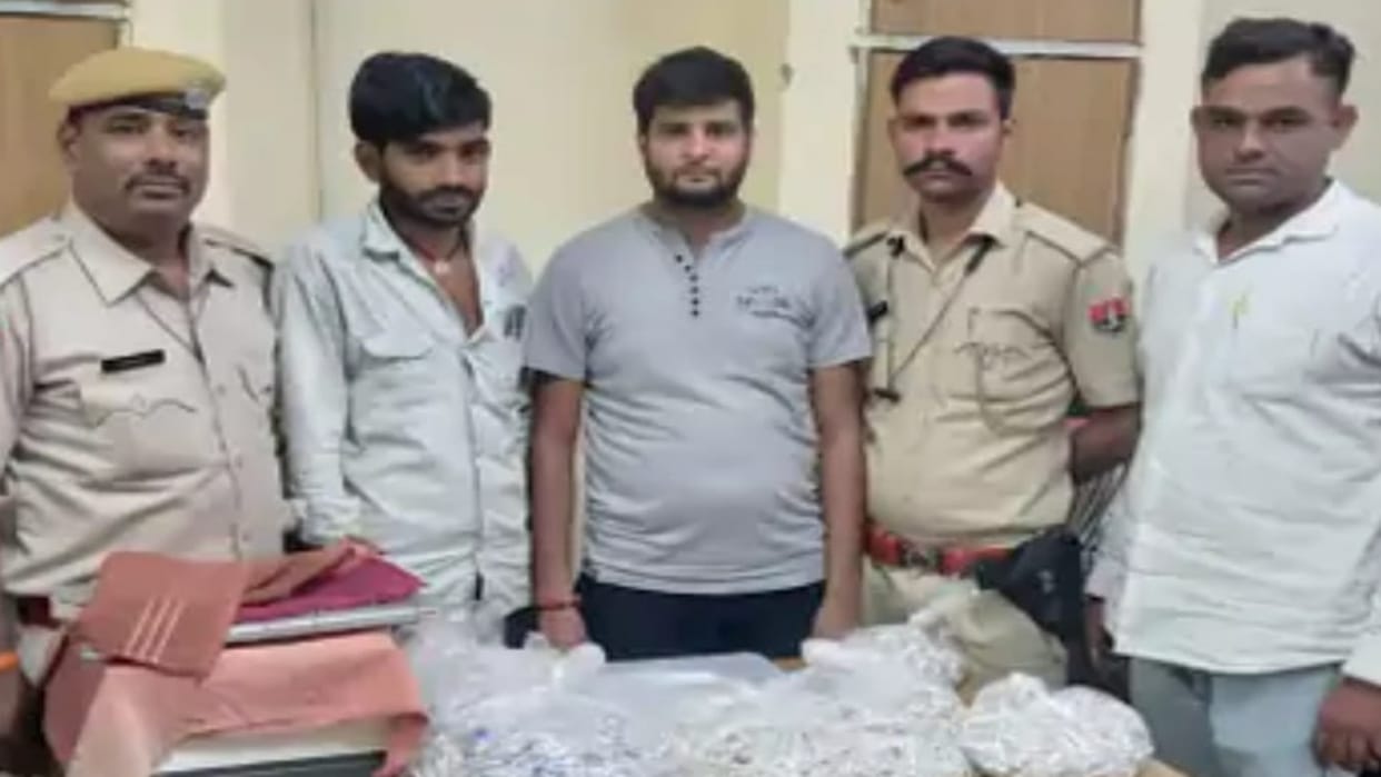 Ajmer Crime 32 kg silver and car seized in blockade two accused youths arrested