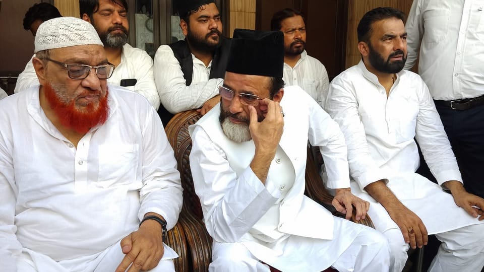 Police alert regarding picketing of Maulana Tauqeer Raza and his supporters IN Bareilly