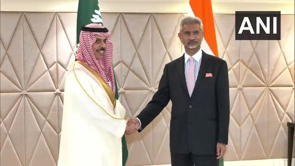 Saudi Arabia Foreign Minister Faisal Bin Farhan and Dr S Jaishankar discussed the current situation in Sudan