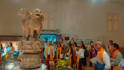 G20 Summit Varanasi Guests were overwhelmed by seeing Tathagat's abode, danced to Indian music