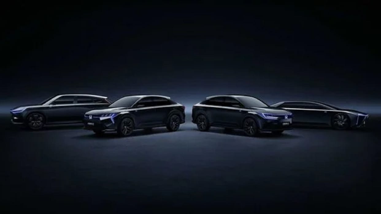 Honda showcased three new electric SUV concepts at Auto Shanghai 2023