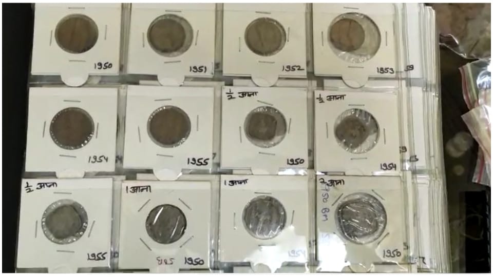 Jodhpur Vishal has collection of coins older than 200 years Mughal and British era currency
