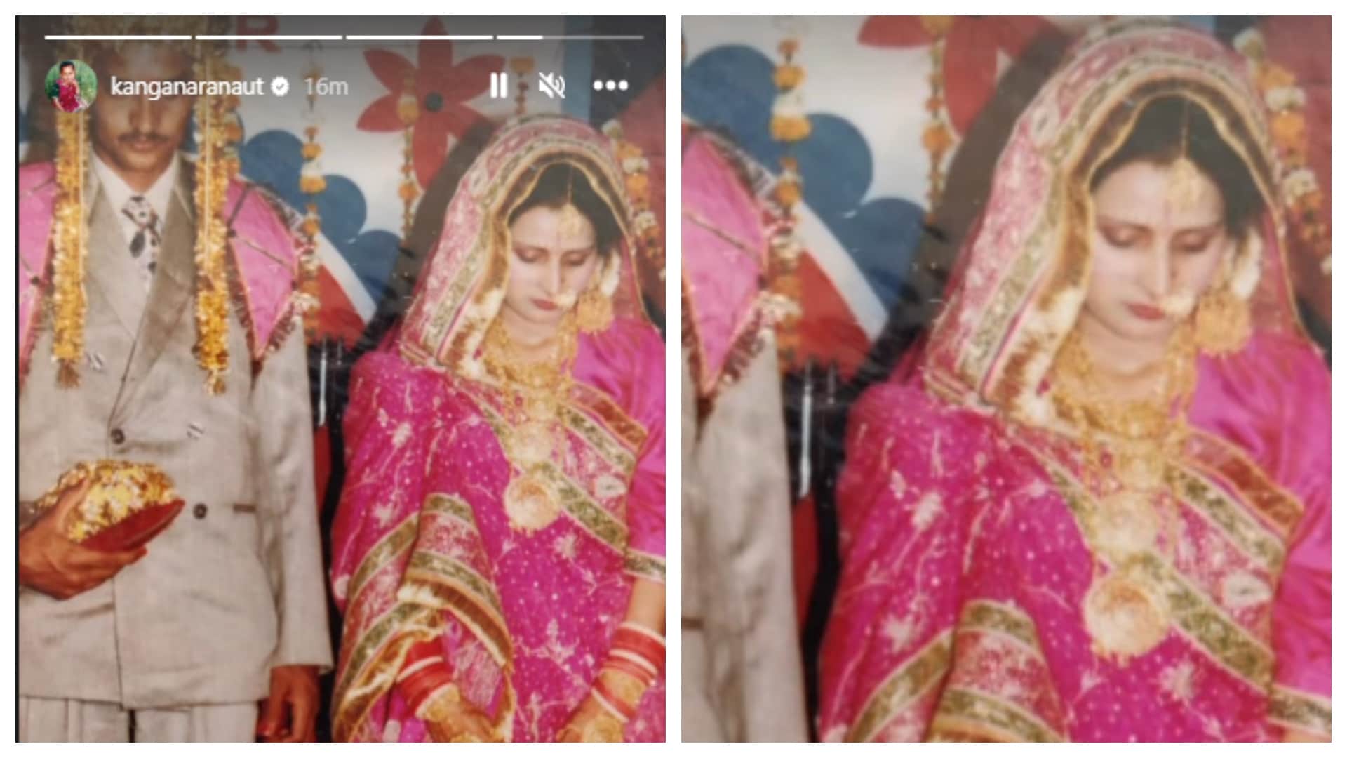 Kangana Ranaut wishes marriage anniversary to Her parents Emergency Actress Writes beautiful note for both