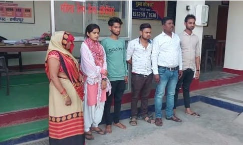 Girl student had come to give BSC final exam, reached Kotwali to marry her lover in hamirpur