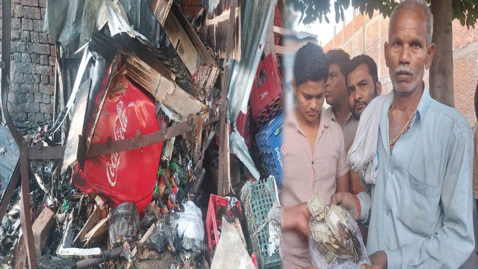 Half a dozen people injured including two soldiers after cylinder exploded in tea kiosk in Mainpuri