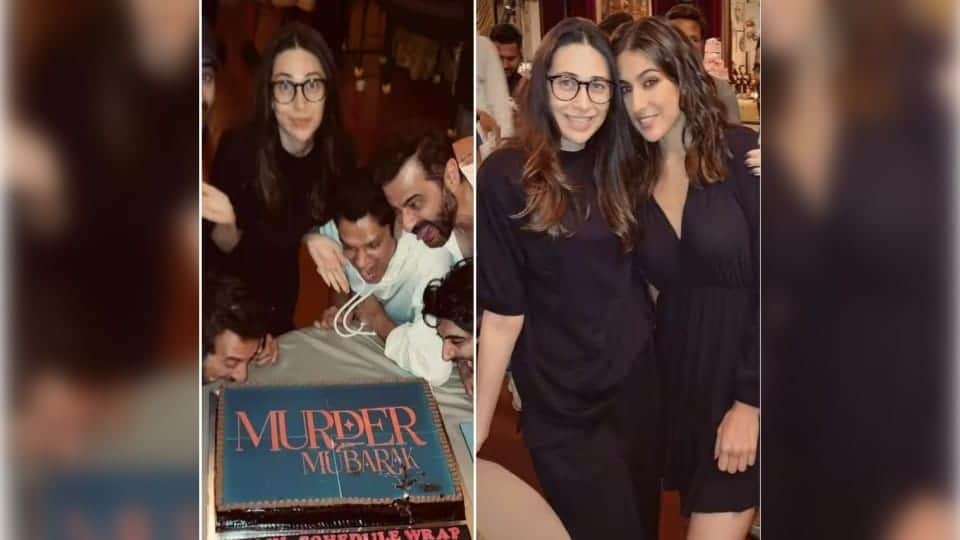 Sara Ali Khan Karisma Kapoor Vijay Varma Sanjay Kapoor wrap up Homi Adajania Murder Mubarak