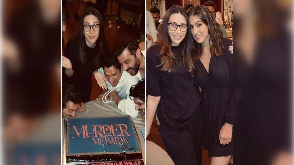 Sara Ali Khan Karisma Kapoor Vijay Varma Sanjay Kapoor wrap up Homi Adajania Murder Mubarak