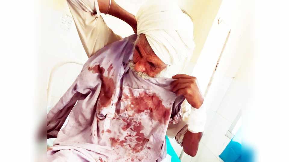 Son brutally beat father for asking for bread
