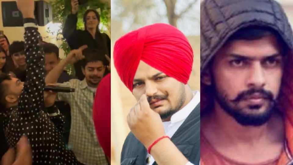Sidhu Moosewala Murder accused Anmol Bishnoi spotted With Punjabi Singers in party