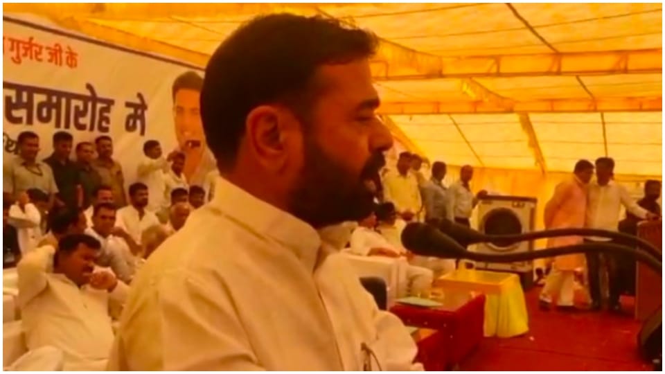 Rajasthan BJP assembly candidate Dharampal Gurjar told Sachin Pilot global leader of India